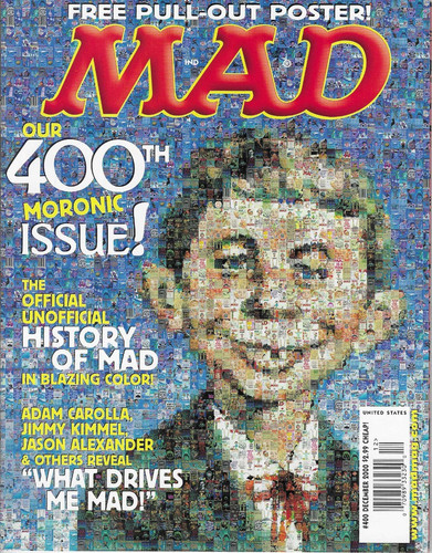 Mad magazine dec 2000 - 2000, #400