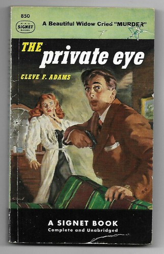 The private eye cleve - f., adams